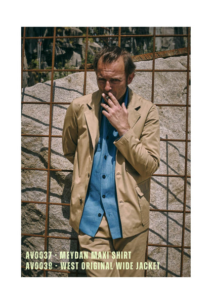BROTHER OF BALIO - JACKET SHIRT - Four Season Cotton Camel