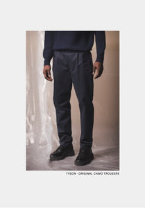 COMANCHE - CLASSIC TROUSERS - Winter Wool Navy