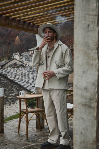 SUNLINE - HAWAII SHIRT JACKET - Warm Merino Winter Wool Cream