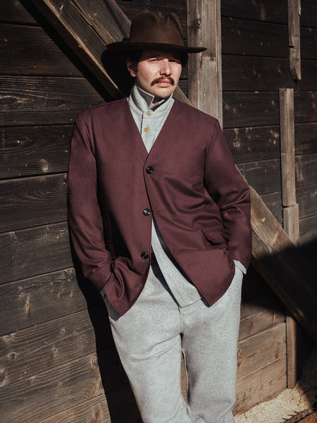 KINGSTONE - SMART JACKET - Navy Merino Wool