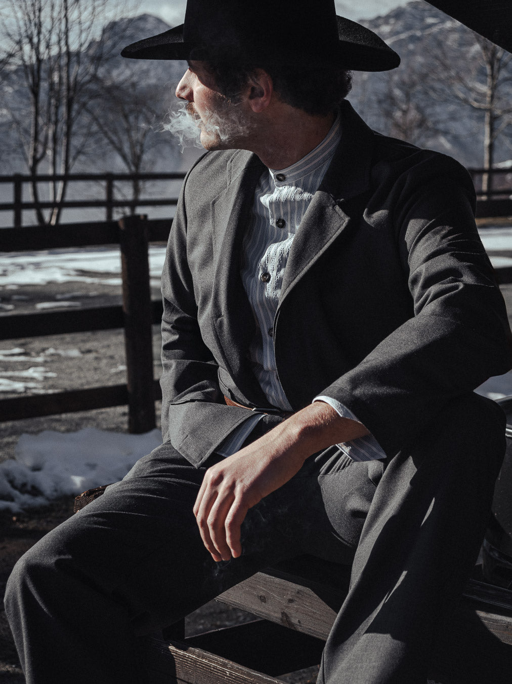 BONNEY NEW FURIA - WIDE JACKET - Super Soft Merino Wool Grey