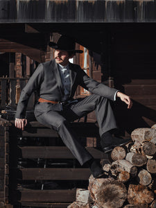 BONNEY NEW FURIA - WIDE JACKET - Super Soft Merino Wool Grey