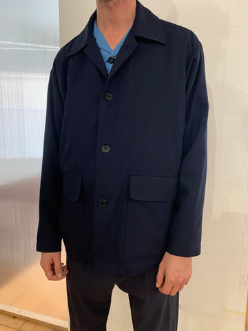 TISSERAND - AIR WIDE JACKET - Special Cotton Navy