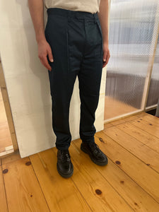 COMANCHE - CLASSIC TROUSERS - Drill Cotton Navy Petrol