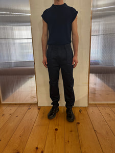 COMANCHE - CLASSIC TROUSERS - Drill Cotton Navy