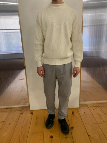 THUNDERBOLT - WARM SWEATER - Cashmere-Merino Wool Extrafine Cream
