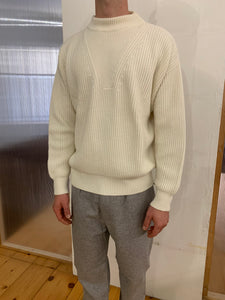THUNDERBOLT - WARM SWEATER - Cashmere-Merino Wool Extrafine Cream