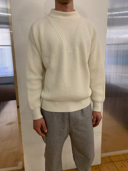 THUNDERBOLT - WARM SWEATER - Cashmere-Merino Wool Extrafine Cream