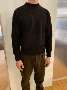 THUNDERBOLT - WARM SWEATER - Cashmere-Merino Wool Extrafine Brown