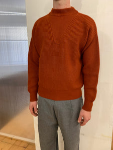 THUNDERBOLT - WARM SWEATER - Cashmere-Merino Wool Extrafine Maple
