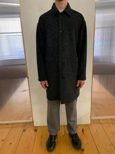 WAYNE RIBOT - NEW AIR WIDE COAT - Boiled H.Wool Dark Grey