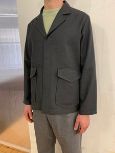 BONNEY NEW FURIA - WIDE JACKET - Super Soft Merino Wool Grey