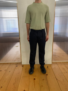 COMANCHE - CLASSIC TROUSERS - Winter Wool Navy