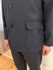 KINGSTONE - SMART JACKET - Navy Merino Wool