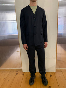 KINGSTONE - SMART JACKET - Navy Merino Wool