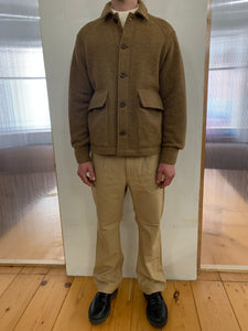 BROTHER OF BALIO - JACKET SHIRT - Boiled H.Wool Camel
