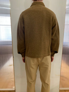 BROTHER OF BALIO - JACKET SHIRT - Boiled H.Wool Camel