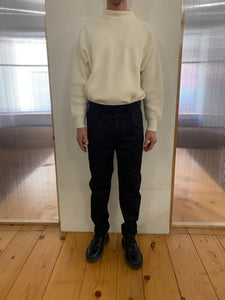 COMANCHE - CLASSIC TROUSERS - Massawa Cotton Black