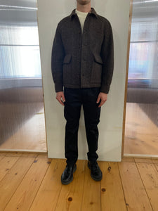 BROTHER OF BALIO - JACKET SHIRT - Boiled H.Wool Brown