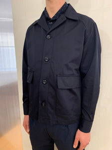 BROTHER OF BALIO - JACKET SHIRT - Four Season Cotton Navy