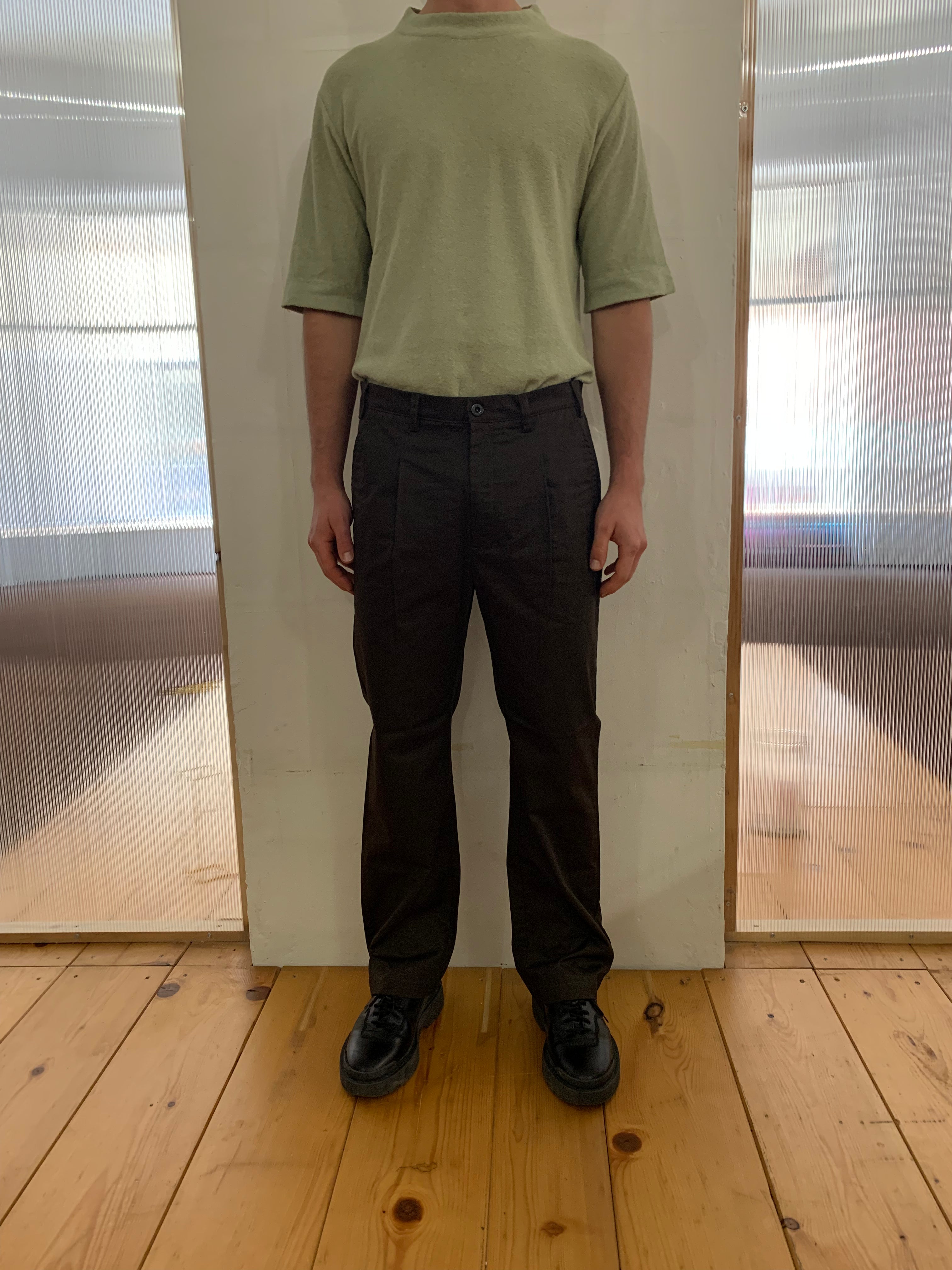 SPECTACULAR BID - AIR TROUSERS - Drill Cotton Brown