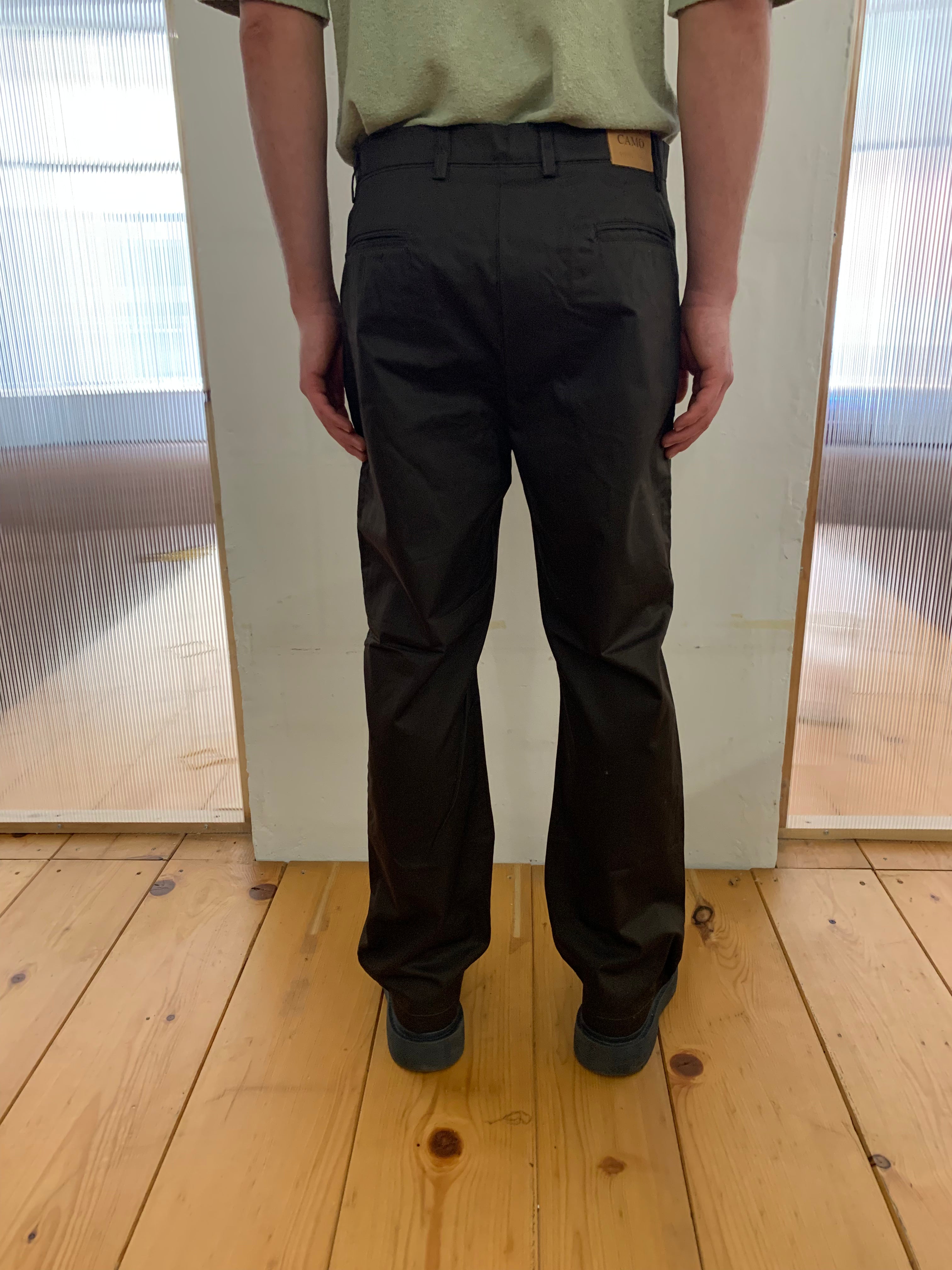 SPECTACULAR BID - AIR TROUSERS - Drill Cotton Brown