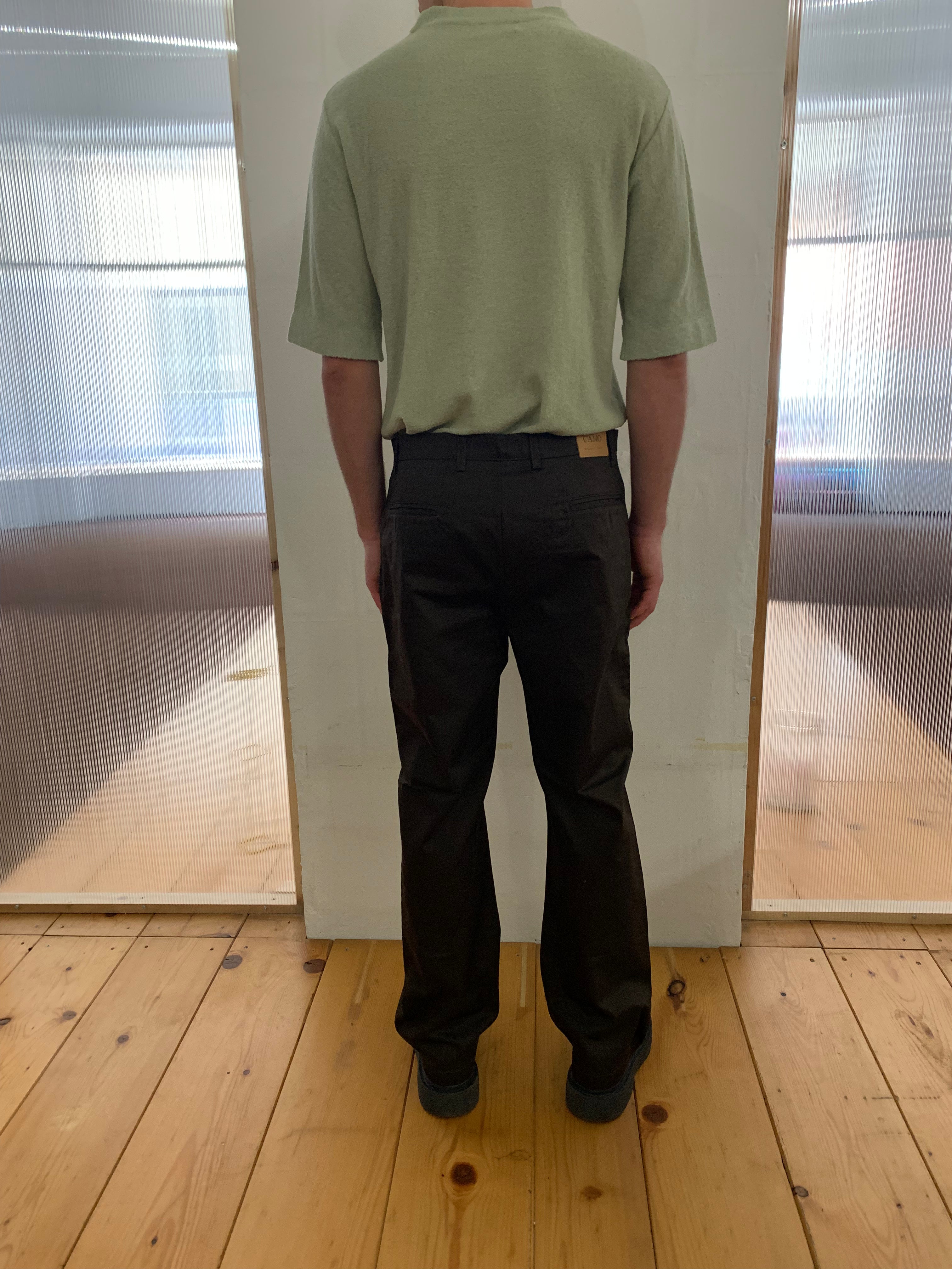SPECTACULAR BID - AIR TROUSERS - Drill Cotton Brown