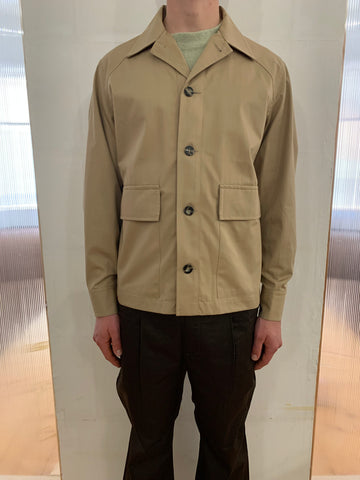 BROTHER OF BALIO - JACKET SHIRT - Four Season Cotton Camel