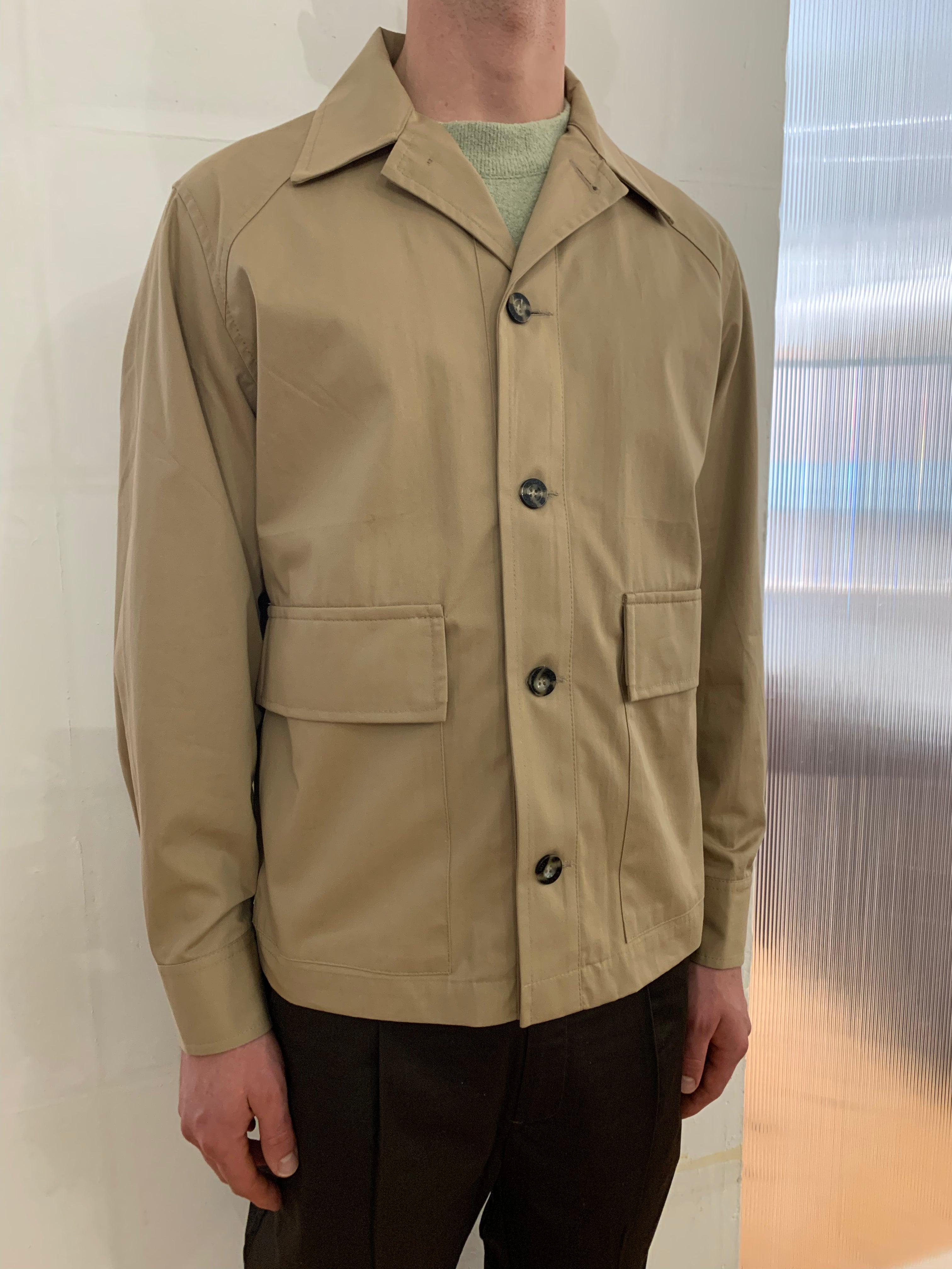 BROTHER OF BALIO - JACKET SHIRT - Four Season Cotton Camel