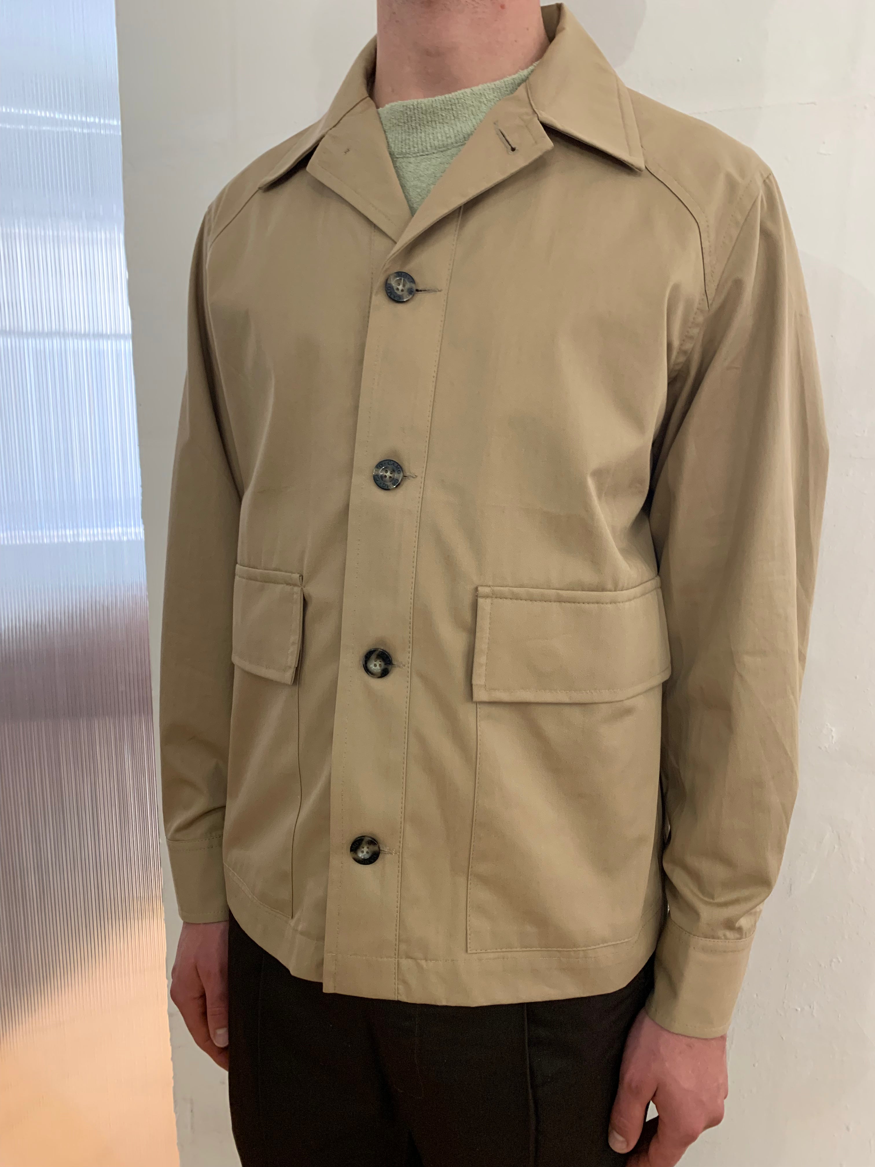 BROTHER OF BALIO - JACKET SHIRT - Four Season Cotton Camel
