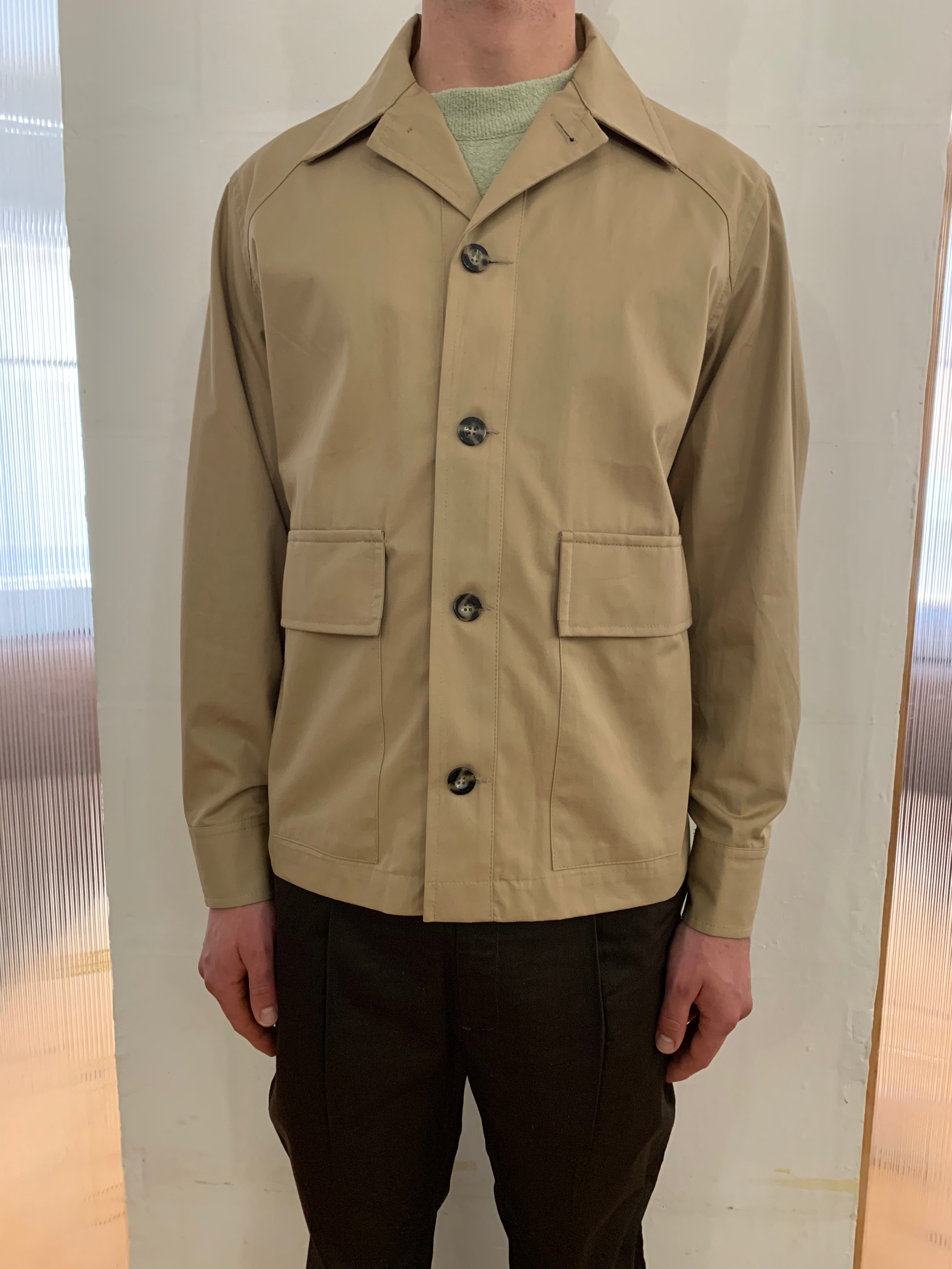 BROTHER OF BALIO - JACKET SHIRT - Four Season Cotton Camel