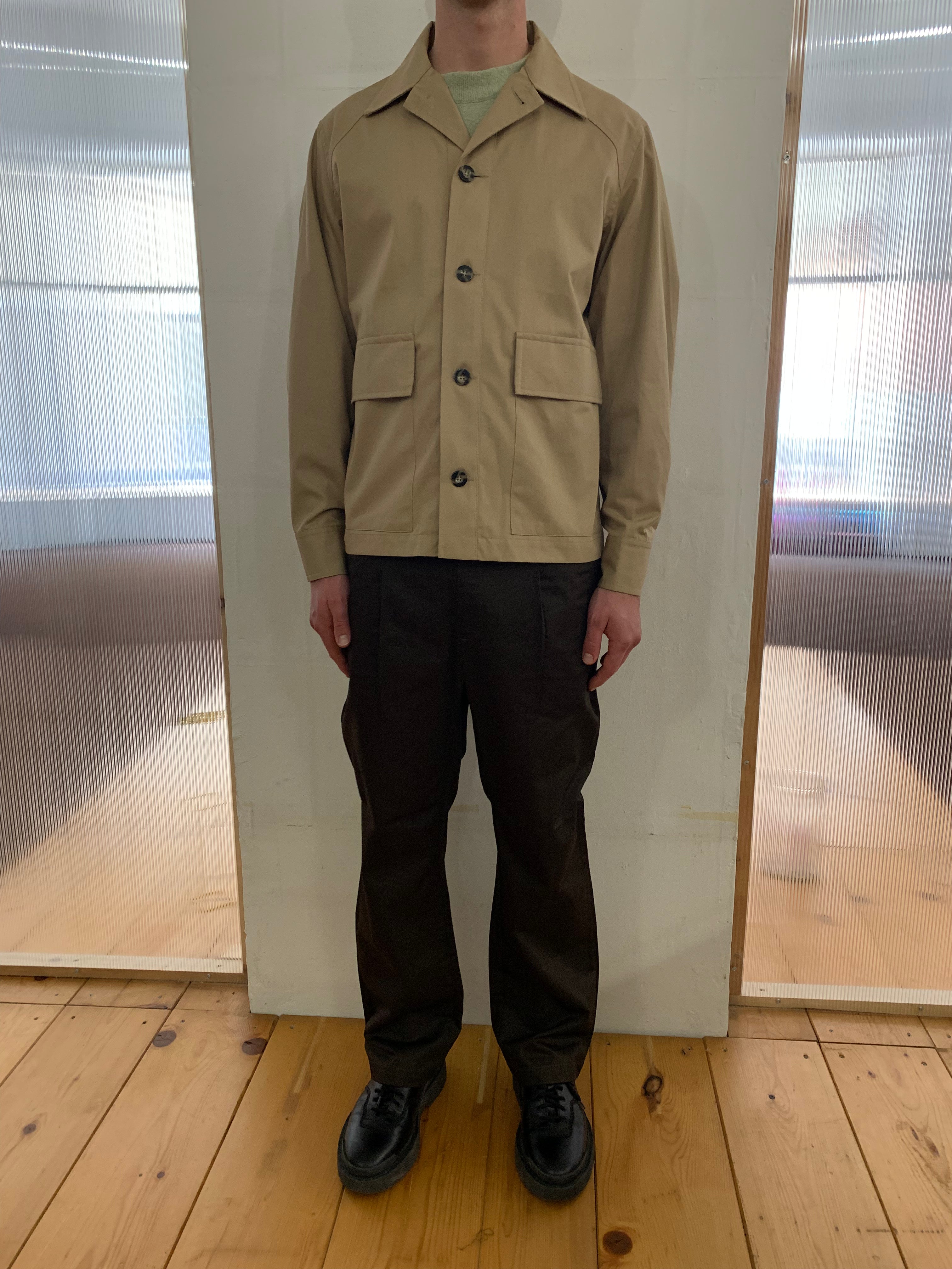 BROTHER OF BALIO - JACKET SHIRT - Four Season Cotton Camel