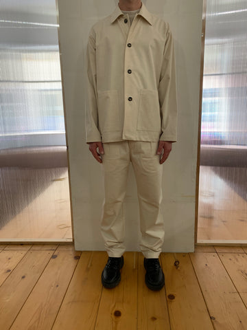 TISSERAND - AIR WIDE JACKET - Cotton Bourette Natural