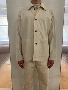 TISSERAND - AIR WIDE JACKET - Cotton Bourette Natural