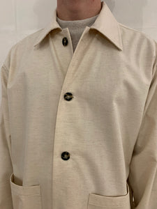 TISSERAND - AIR WIDE JACKET - Cotton Bourette Natural