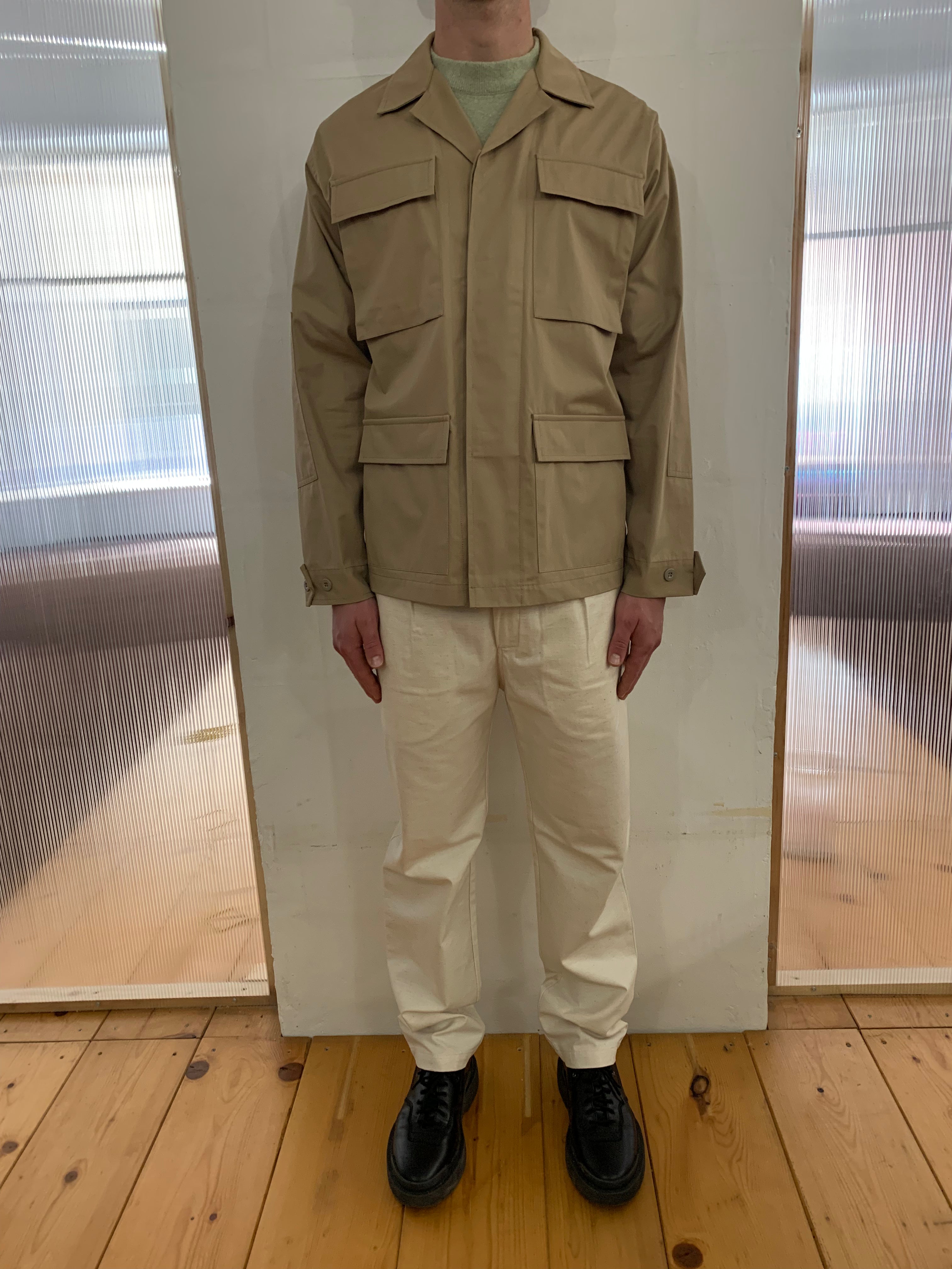 MARENGO - DESERT JACKET - Four Season Cotton Camel