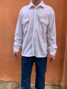 DANGLAR - OVERSHIRT - Warm Pile White