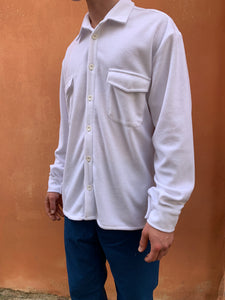 DANGLAR - OVERSHIRT - Warm Pile White