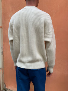 Tunderbolt - Warm Sweater - Cashmere-Silk-Wool Cream