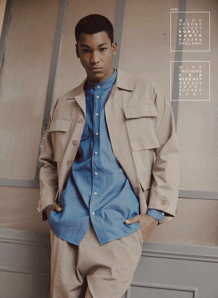 MARENGO - DESERT JACKET - Four Season Cotton Camel
