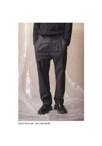 SPECTACULAR BID - AIR TROUSERS - Drill Cotton Brown