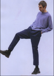 COMANCHE - CLASSIC TROUSERS - Drill Cotton Navy Petrol
